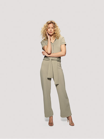 The Tied Sleeve Jumpsuit