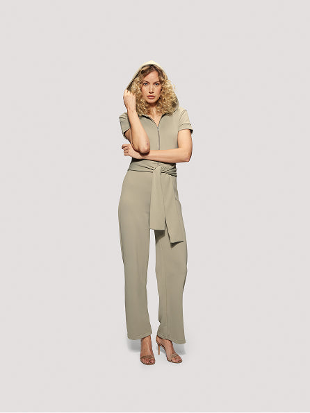 The Tied Sleeve Jumpsuit